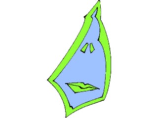Sticker Custom Preview Image #043617 Cartoons Offbeat Crooked Kite