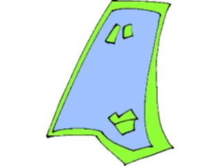 Sticker Custom Preview Image #043621 Cartoons Offbeat Crooked Pointy