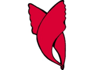 Sticker Custom Preview Image #043626 Cartoons Offbeat Crossed Wings