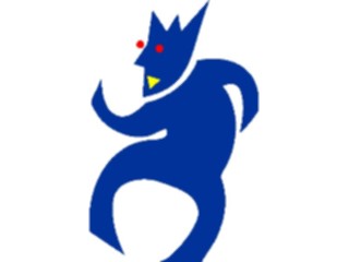 Sticker Custom Preview Image #043664 Cartoons Offbeat Dancing Goon