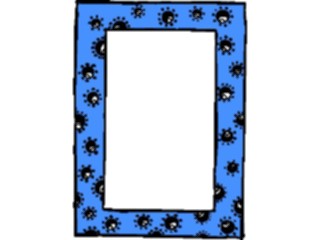 Sticker Custom Preview Image #043675 Cartoons Offbeat Dot Frame