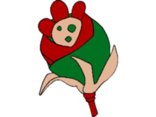 Sticker Custom Preview Image #043698 Cartoons Offbeat Eggbud Bloom
