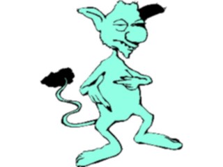 Sticker Custom Preview Image #043717 Cartoons Offbeat Evil Creature