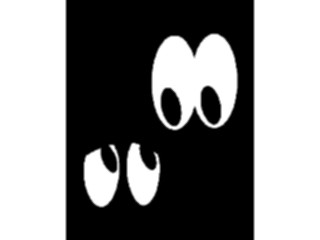 Sticker Custom Preview Image #043747 Cartoons Offbeat Eyebox Staring
