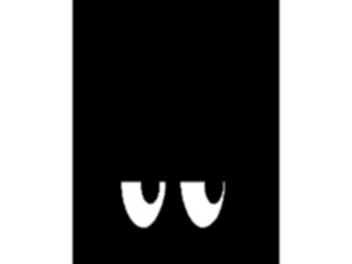 Sticker Custom Preview Image #043749 Cartoons Offbeat Eyebox Suspicious