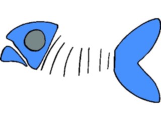 Sticker Custom Preview Image #043761 Cartoons Offbeat Fishbones Short