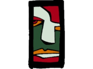 Sticker Custom Preview Image #043767 Cartoons Offbeat Floatface Rectangle