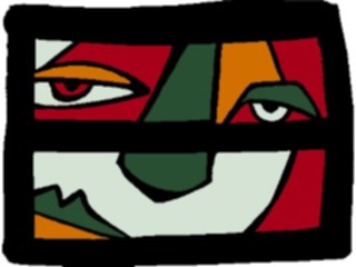 Sticker Custom Preview Image #043768 Cartoons Offbeat Floatface Split