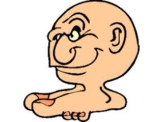 Sticker Custom Preview Image #043775 Cartoons Offbeat Foot Guy