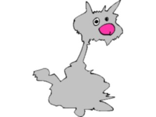 Sticker Custom Preview Image #043782 Cartoons Offbeat Fraidycat Freaked