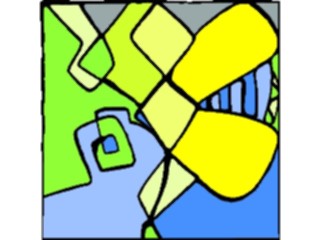 Sticker Custom Preview Image #043791 Cartoons Offbeat Funky Art Flower