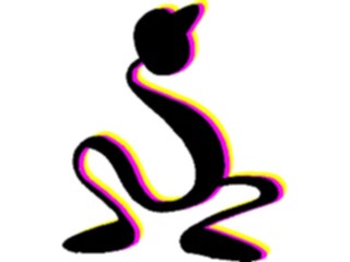 Sticker Custom Preview Image #043833 Cartoons Offbeat Gummy Man Ducking