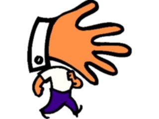 Sticker Custom Preview Image #043837 Cartoons Offbeat Handy Man