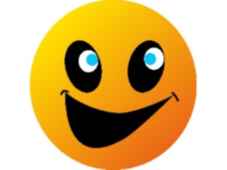 Sticker Custom Preview Image #043843 Cartoons Offbeat Happy Face Nutty
