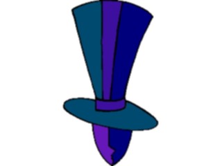 Sticker Custom Preview Image #043854 Cartoons Offbeat Hat Man Tophat