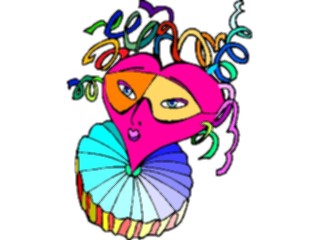 Sticker Custom Preview Image #043860 Cartoons Offbeat Heartface Girl