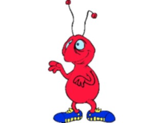 Sticker Custom Preview Image #043925 Cartoons Offbeat Little Red Guy