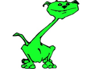 Sticker Custom Preview Image #043928 Cartoons Offbeat Longneck Creature