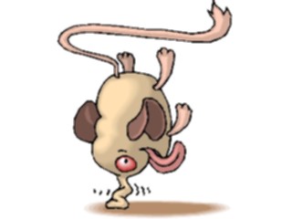 Sticker Custom Preview Image #043929 Cartoons Offbeat Longnose Balancing