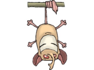 Sticker Custom Preview Image #043933 Cartoons Offbeat Longnose Hanging