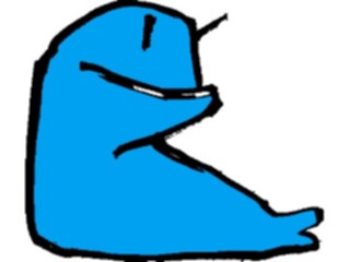 Sticker Custom Preview Image #043943 Cartoons Offbeat Lump Relaxing