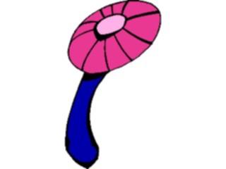 Sticker Custom Preview Image #043963 Cartoons Offbeat Mushroom Side