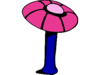 Sticker Custom Preview Image #043964 Cartoons Offbeat Mushroom Up