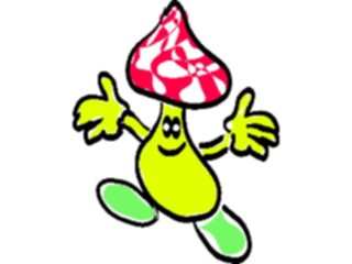 Sticker Custom Preview Image #043965 Cartoons Offbeat Mushrooman
