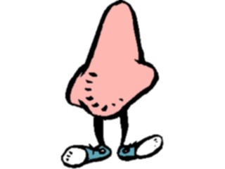 Sticker Custom Preview Image #044005 Cartoons Offbeat Nose Guy