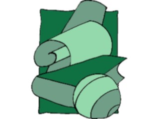 Sticker Custom Preview Image #044035 Cartoons Offbeat Paperwith Book Ball