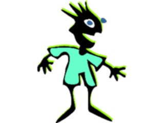Sticker Custom Preview Image #044066 Cartoons Offbeat Pointy Head
