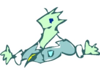 Sticker Custom Preview Image #044068 Cartoons Offbeat Pointy Nose