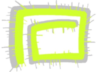 Sticker Custom Preview Image #044086 Cartoons Offbeat Prickley Maze