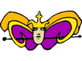 Sticker Custom Preview Image #044096 Cartoons Offbeat Queenie Face