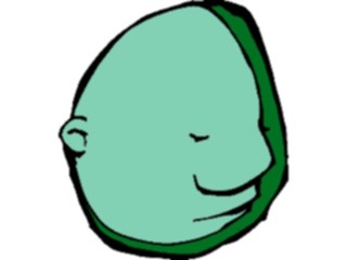 Sticker Custom Preview Image #044107 Cartoons Offbeat Rockhead Thinker