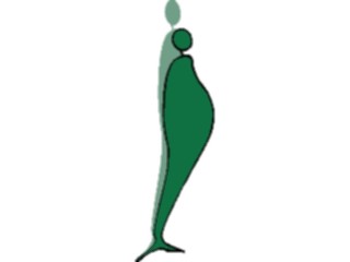 Sticker Custom Preview Image #044125 Cartoons Offbeat Shadow Figure Fat