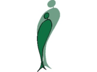 Sticker Custom Preview Image #044128 Cartoons Offbeat Shadow Figure Slouching