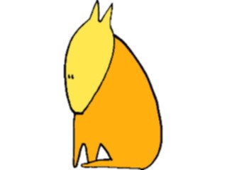 Sticker Custom Preview Image #044151 Cartoons Offbeat Sharpears Sitting