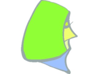 Sticker Custom Preview Image #044157 Cartoons Offbeat Sharpnose Woman