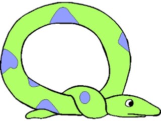 Sticker Custom Preview Image #044193 Cartoons Offbeat Spotsnake Knot