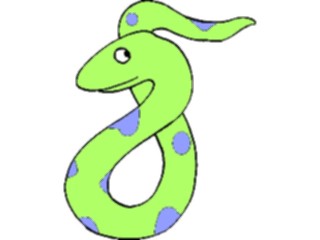 Sticker Custom Preview Image #044195 Cartoons Offbeat Spotsnake Saxophone