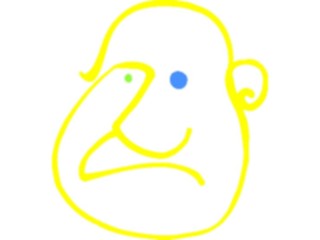 Sticker Custom Preview Image #044211 Cartoons Offbeat Squighead Bald