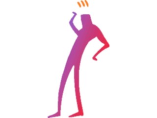 Sticker Custom Preview Image #044252 Cartoons Offbeat Stretch Dude
