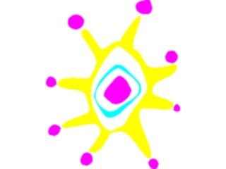 Sticker Custom Preview Image #044266 Cartoons Offbeat Sun Hot