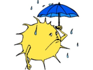 Sticker Custom Preview Image #044267 Cartoons Offbeat Sunin Rain