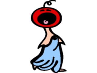 Sticker Custom Preview Image #044276 Cartoons Offbeat Toga Baby Crying