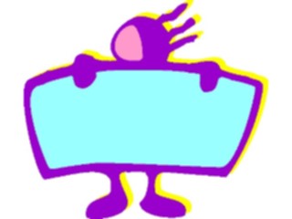 Sticker Custom Preview Image #044278 Cartoons Offbeat Tres Hairs Sign1