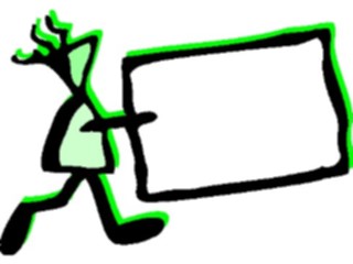 Sticker Custom Preview Image #044280 Cartoons Offbeat Tres Hairs Sign3