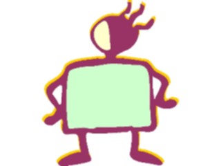 Sticker Custom Preview Image #044281 Cartoons Offbeat Tres Hairs Sign4