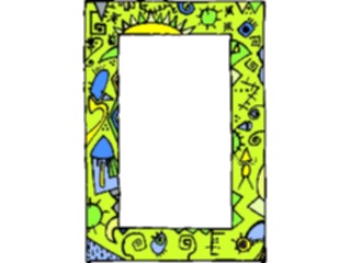Sticker Custom Preview Image #044324 Cartoons Offbeat Wirey Frame